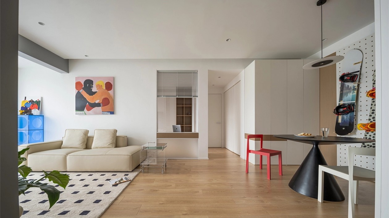 HDB living room interior by One Home Interiors