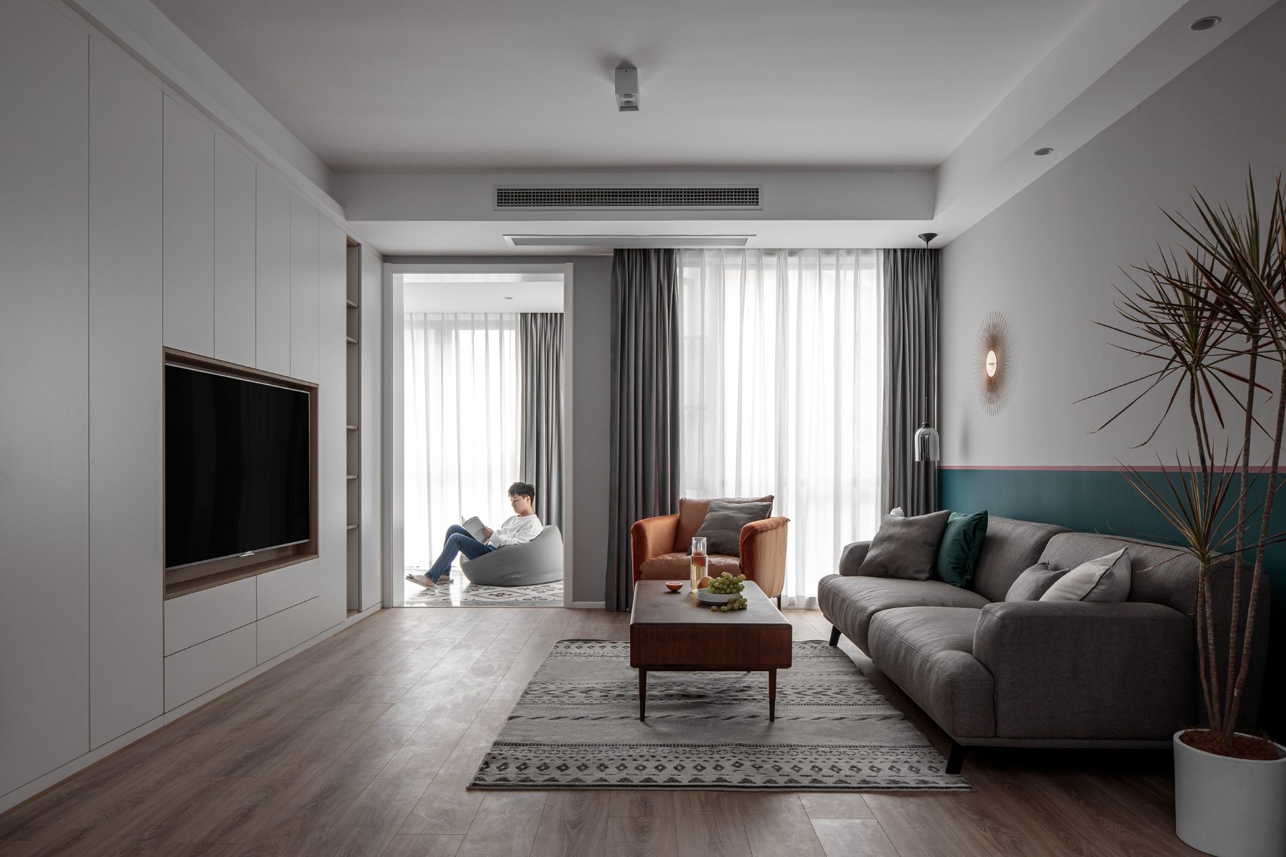 Toa Payoh Family Flat living room by One Home Interiors